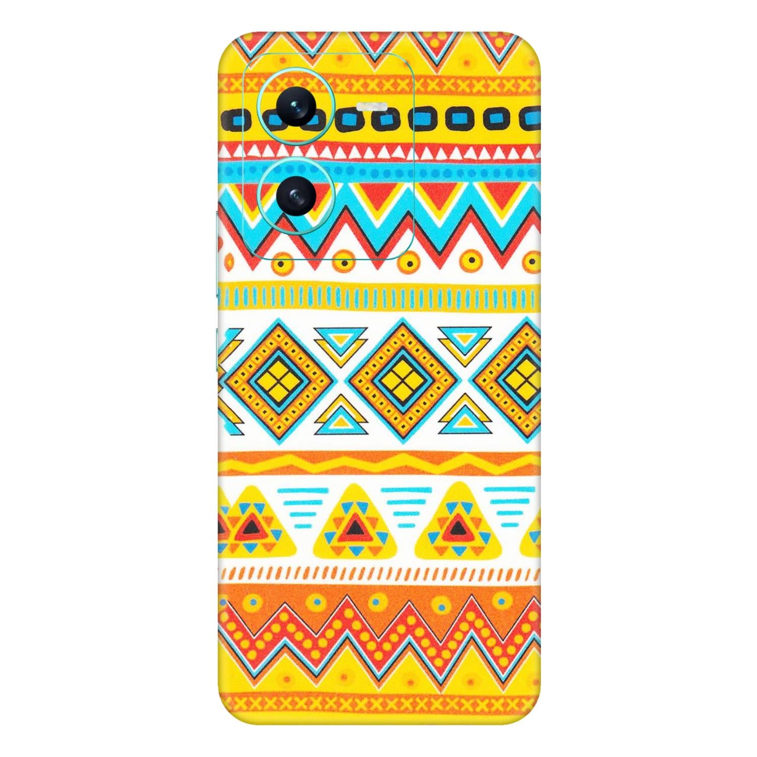 VIVO Z/V/X/T/U/S Series Phone Skins (All Models) - Mexican Abstract - Matte Finish (M-71) Vivo V25 (5G)