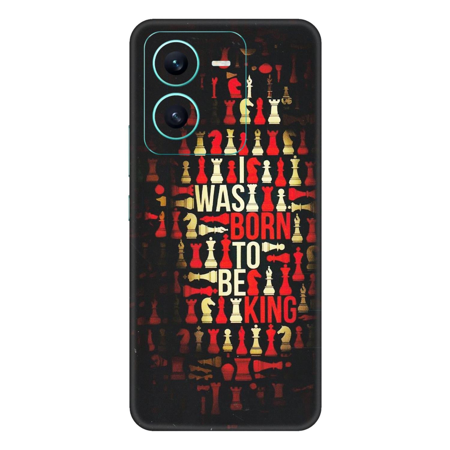 VIVO Z/V/X/T/U/S Series Phone Skins (All Models) - Born To Be King - Matte Finish (M-73) Vivo V25 (5G)