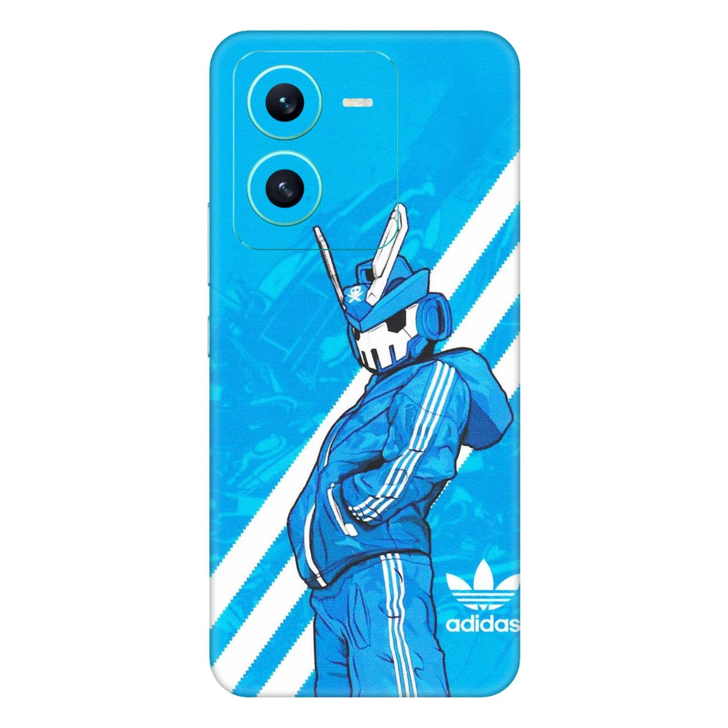 VIVO Z/V/X/T/U/S Series Phone Skins (All Models) - Battle of Adidas - Matte Finish (M-98) Vivo V25 (5G)