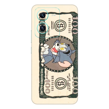 VIVO Z/V/X/T/U/S Series Phone Skins (All Models) - One Hundred Dollar Tom - Transparent Finish (T-16) Vivo V25 (5G)