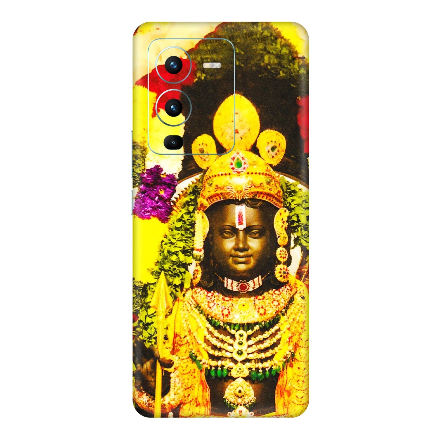 VIVO Z/V/X/T/U/S Series Phone Skins (All Models) - Ram Lalla Ayodhya - 3D Embossed Finish (L-103) Vivo V25 Pro