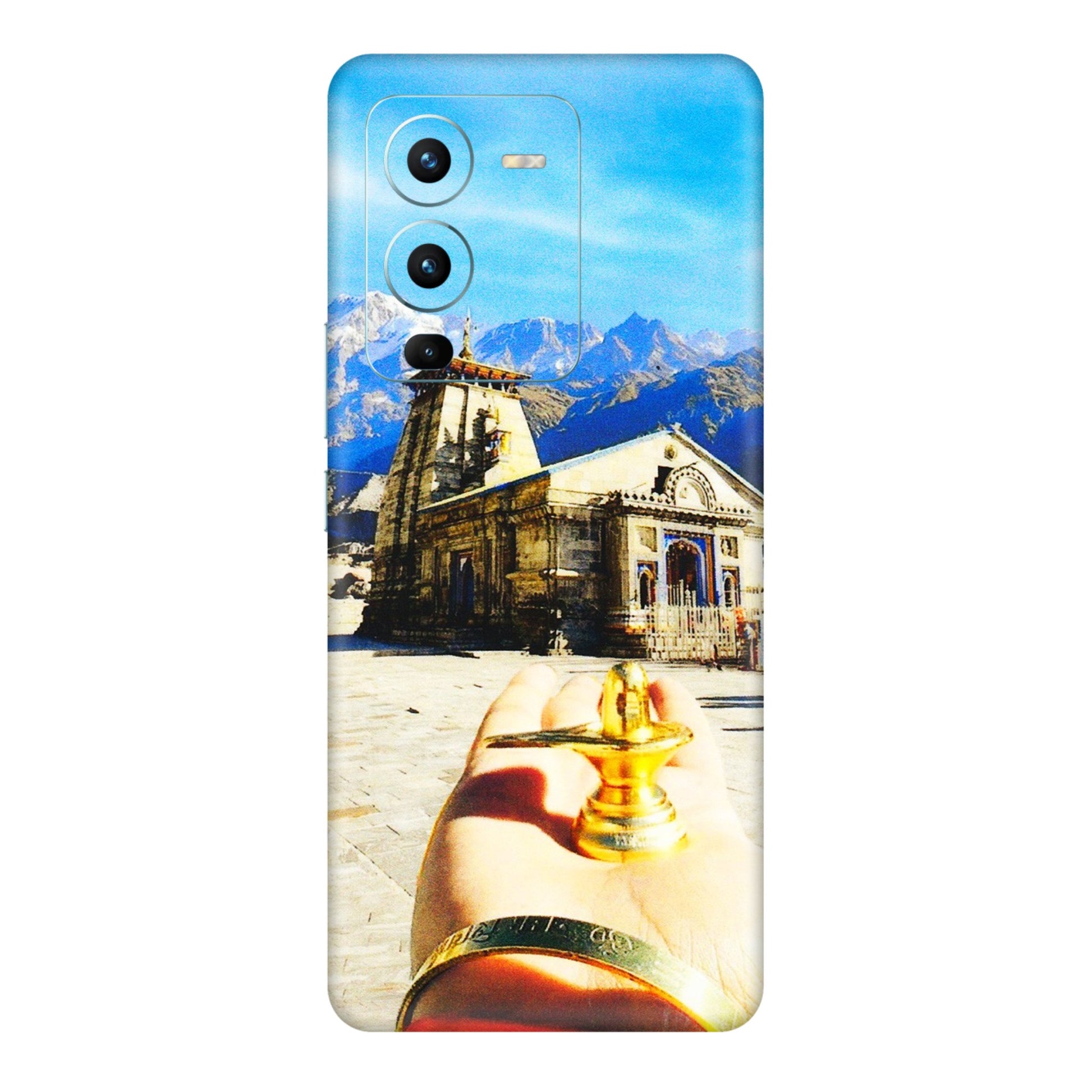 VIVO Z/V/X/T/U/S Series Phone Skins (All Models) - Beauty of Kedarnath - 3D Embossed Finish (L-108) Vivo V25 Pro