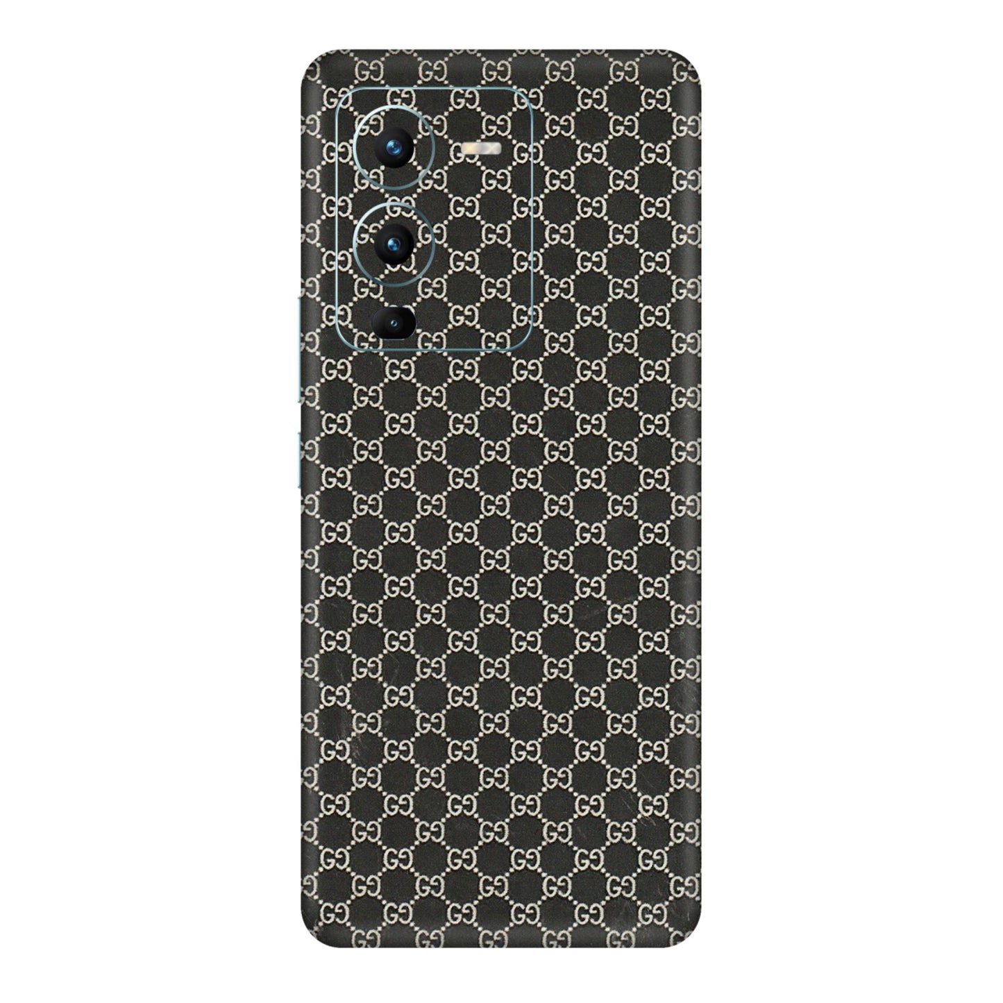 VIVO Z/V/X/T/U/S Series Phone Skins (All Models) - Black G Print - 3D Embossed Finish (L-109) Vivo V25 Pro