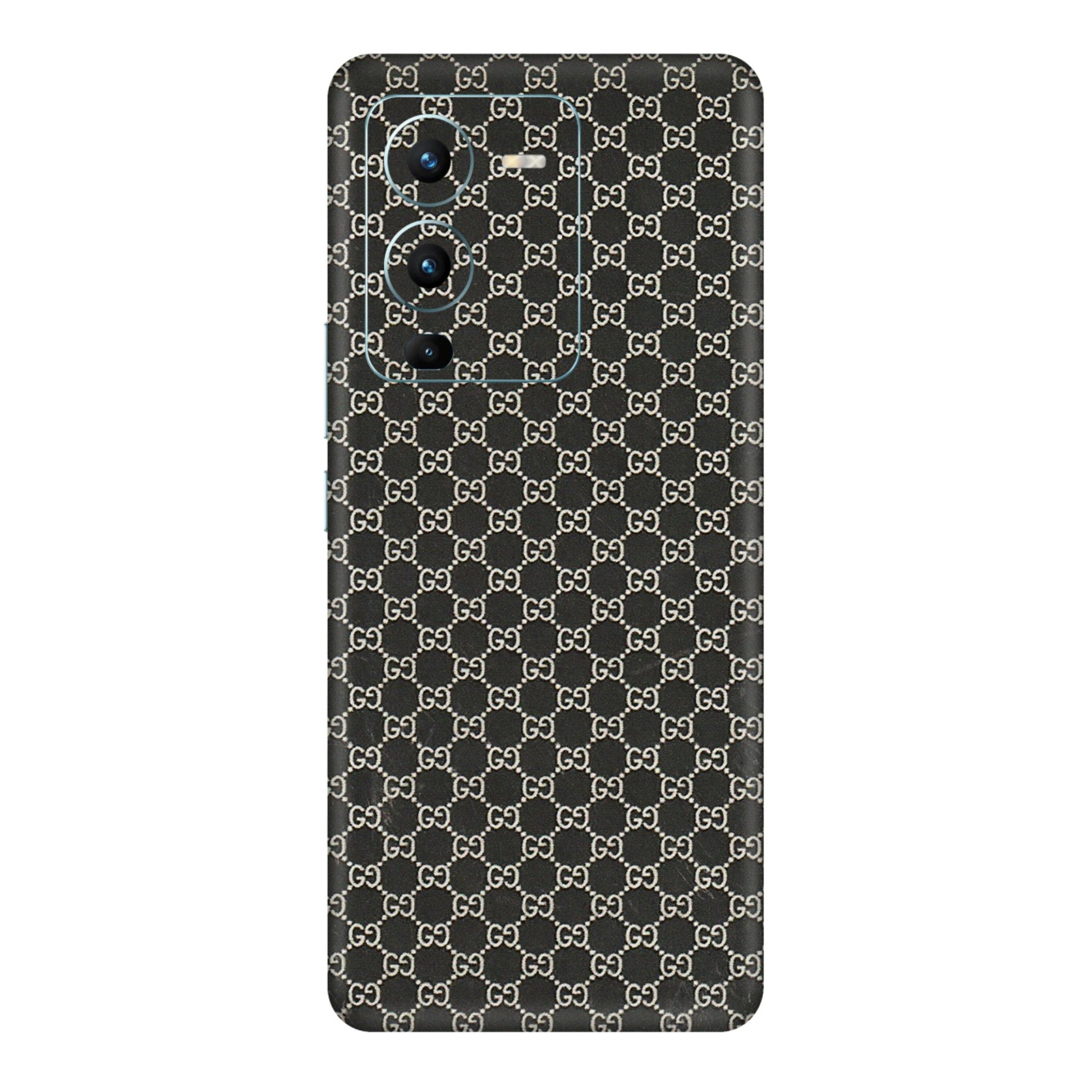 VIVO Z/V/X/T/U/S Series Phone Skins (All Models) - Black G Print - 3D Embossed Finish (L-109) Vivo V25 Pro