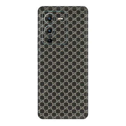 VIVO Z/V/X/T/U/S Series Phone Skins (All Models) - Black G Print - 3D Embossed Finish (L-109) Vivo V25 Pro