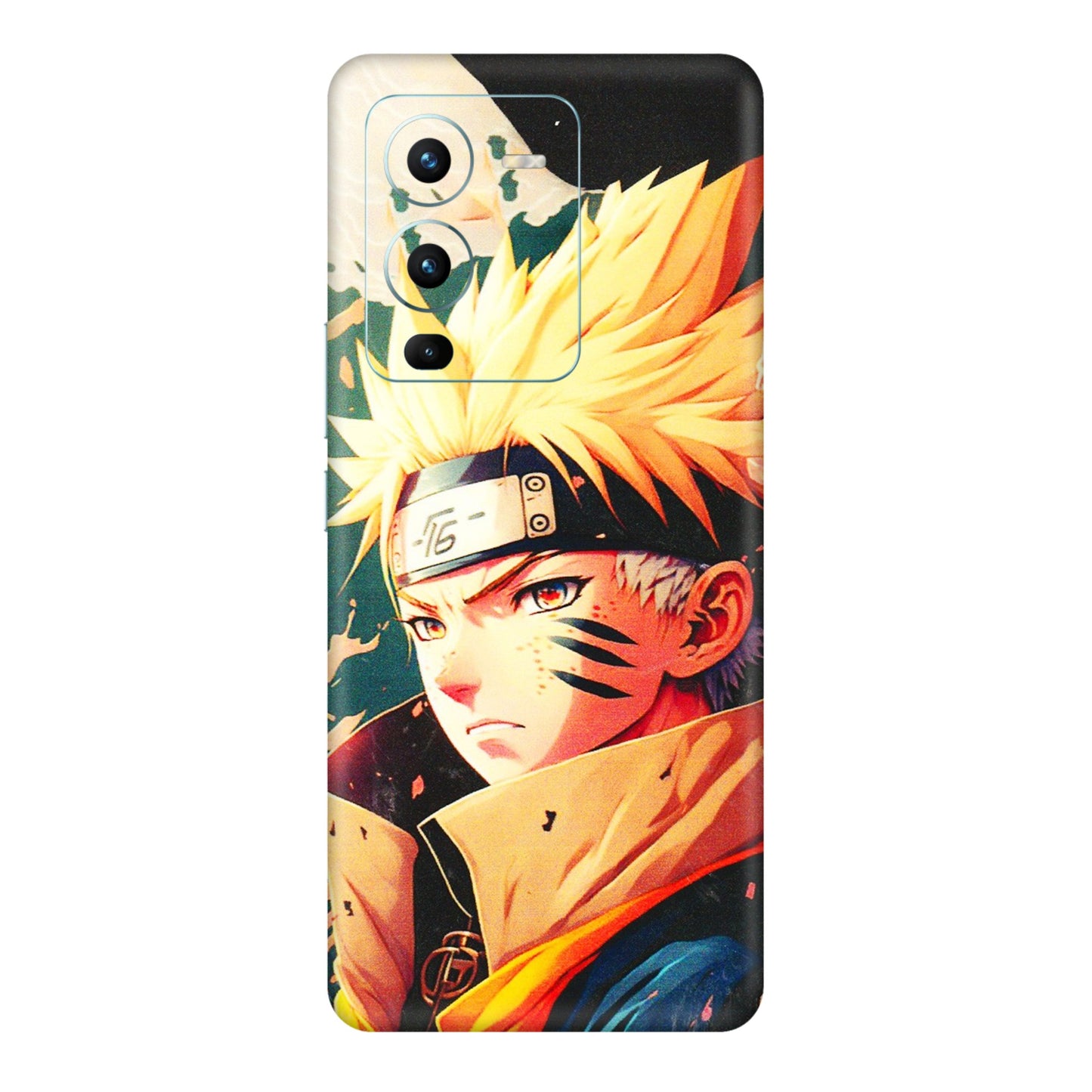 VIVO Z/V/X/T/U/S Series Phone Skins (All Models) - New Naruto - 3D Embossed Finish (L-148) Vivo V25 Pro
