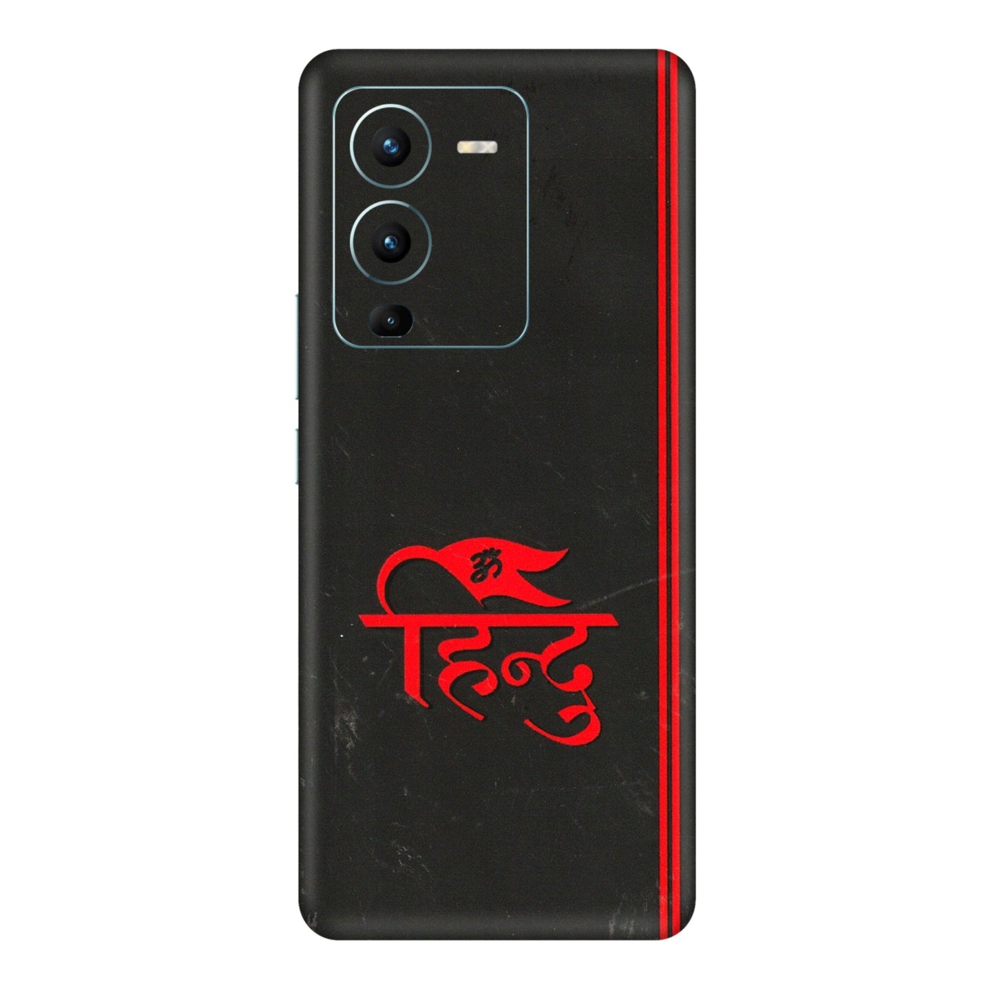 VIVO Z/V/X/T/U/S Series Phone Skins (All Models) - Hindu Black - 3D Embossed Finish (L-153) Vivo V25 Pro