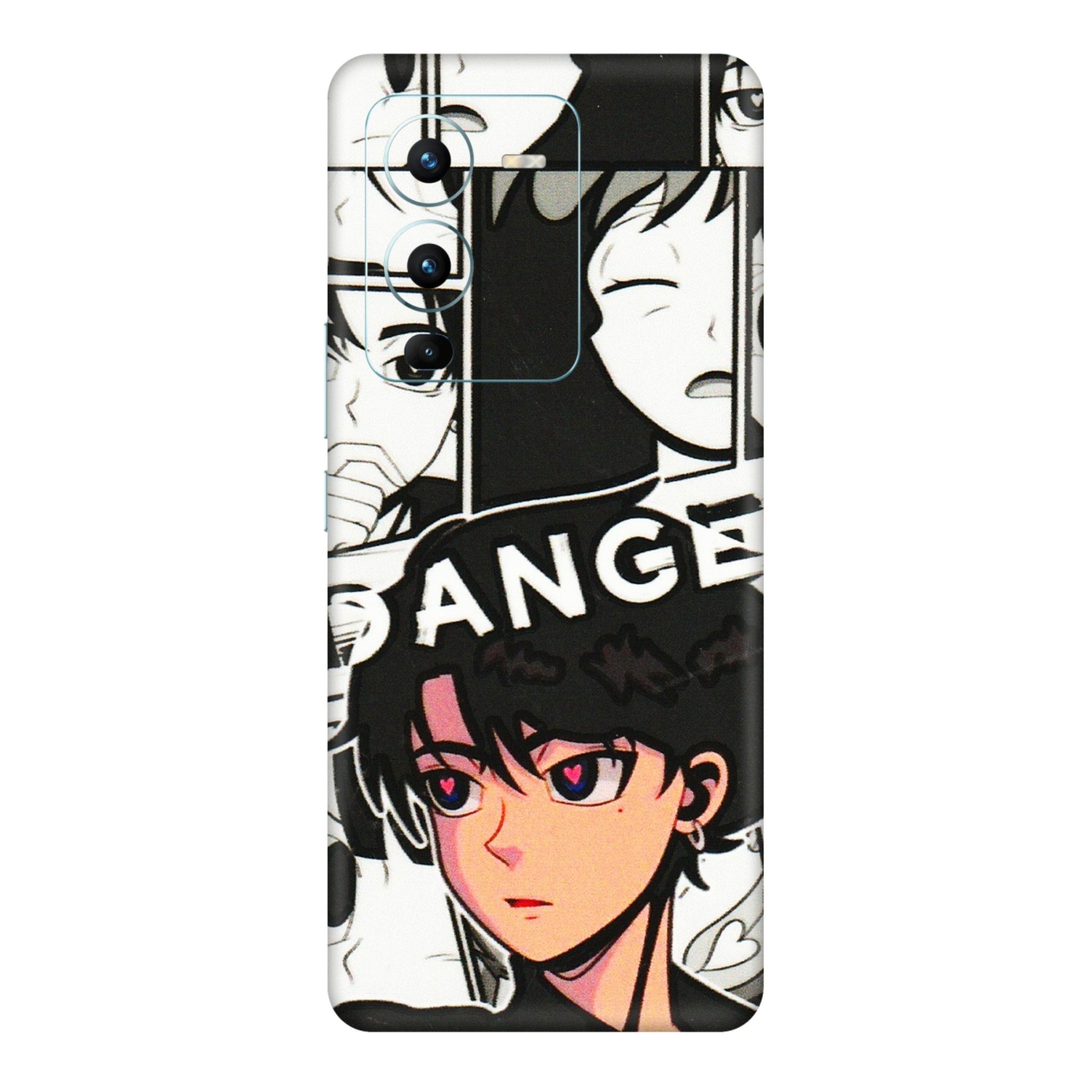 VIVO Z/V/X/T/U/S Series Phone Skins (All Models) - Danger Anime - 3D Embossed Finish (L-155) Vivo V25 Pro