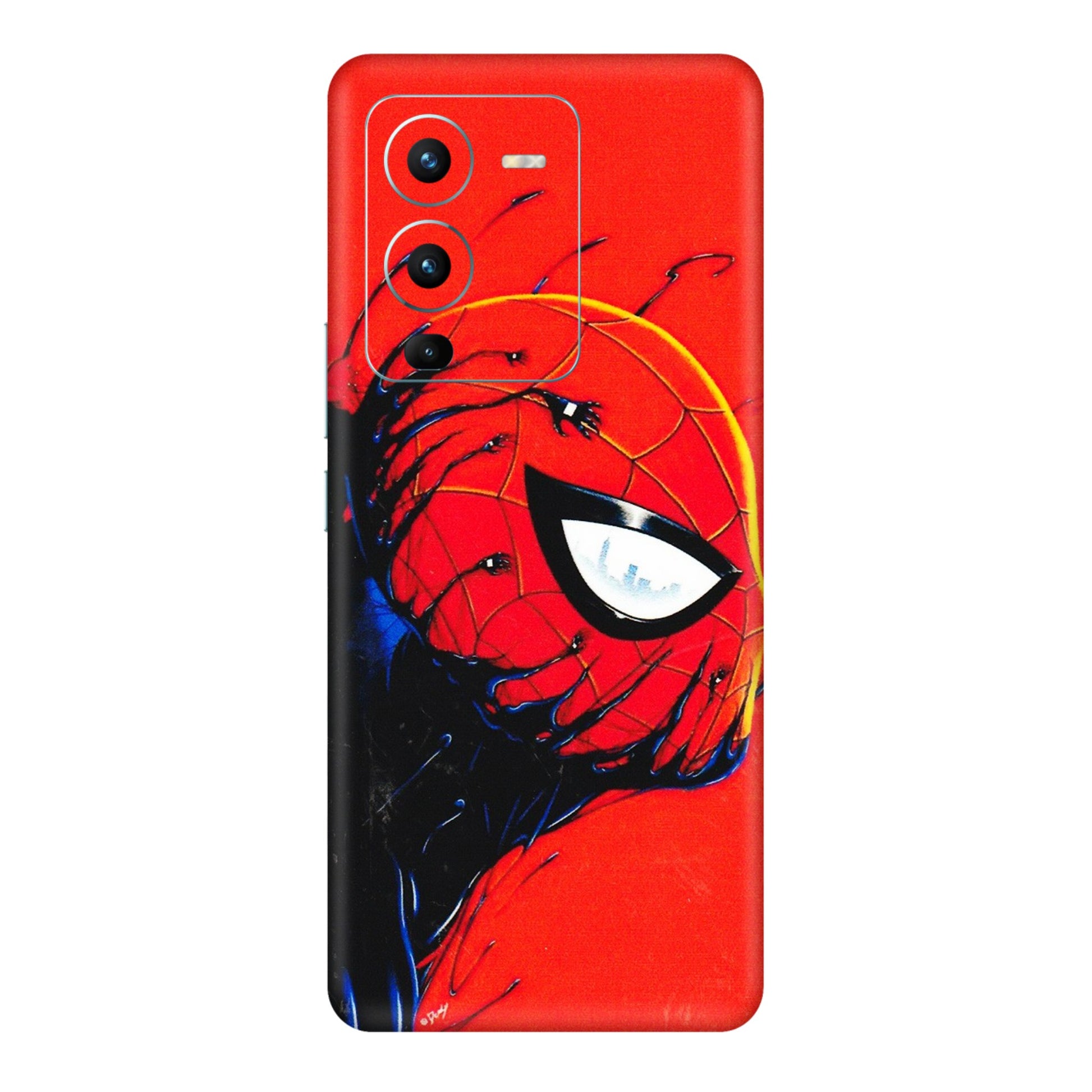 VIVO Z/V/X/T/U/S Series Phone Skins (All Models) - Spiderman Face Venom - 3D Embossed Finish (L-165) Vivo V25 Pro