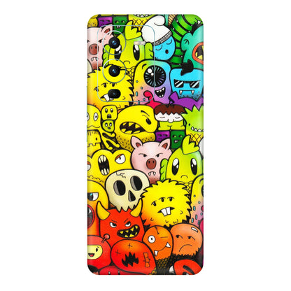 VIVO Z/V/X/T/U/S Series Phone Skins (All Models) - Angry Funkies - 3D Embossed Finish (L-169) Vivo V25 Pro