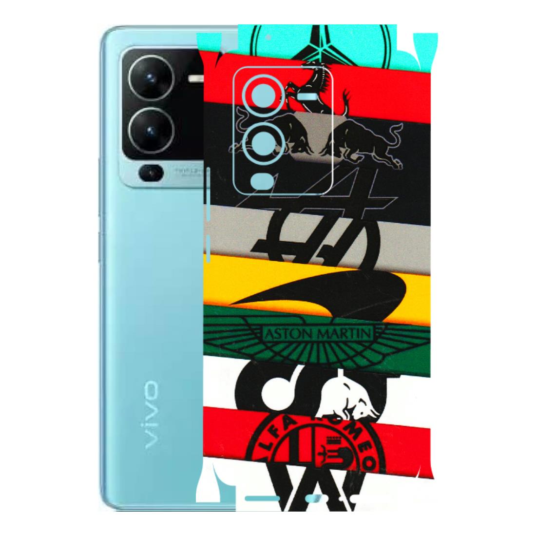 VIVO Z/V/X/T/U/S Series Phone Skins (All Models) - Multi Designer Brands - 3D Embossed Finish (L-187) Vivo V25 Pro