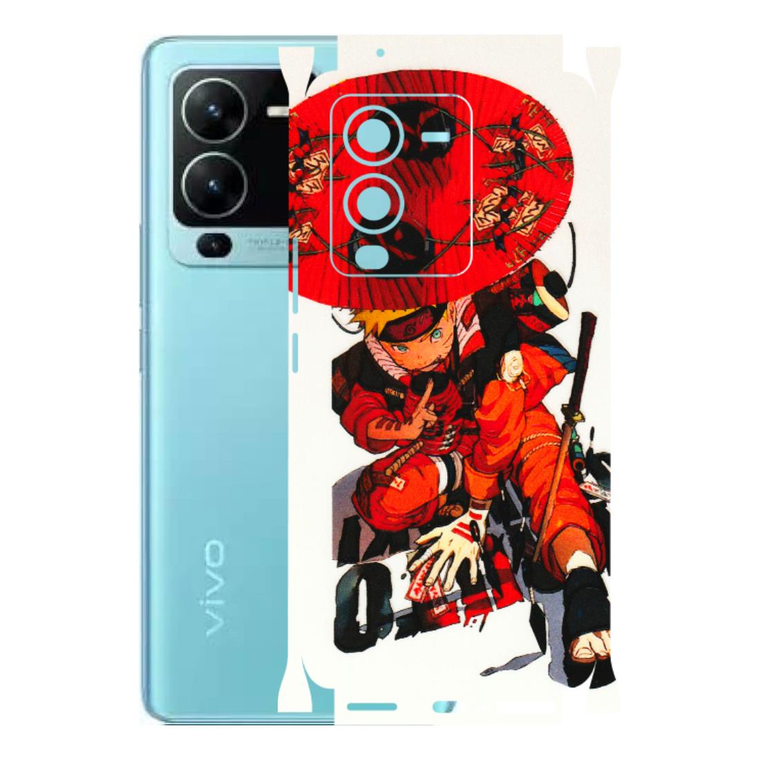 VIVO Z/V/X/T/U/S Series Phone Skins (All Models) - Naruto - 3D Embossed Finish (L-208) Vivo V25 Pro