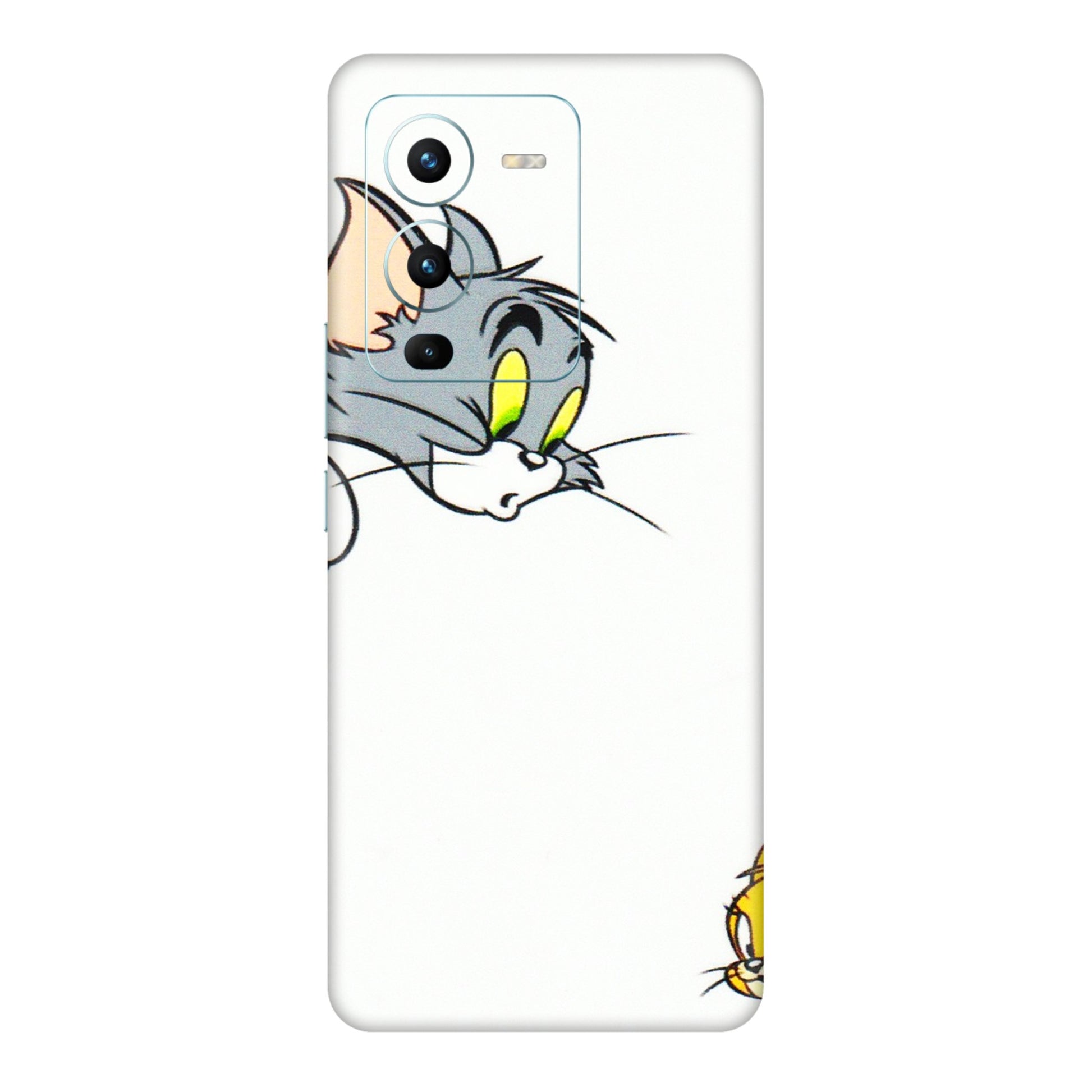VIVO Z/V/X/T/U/S Series Phone Skins (All Models) - Cute Tom And Jerry - 3D Embossed Finish (L-220) Vivo V25 Pro