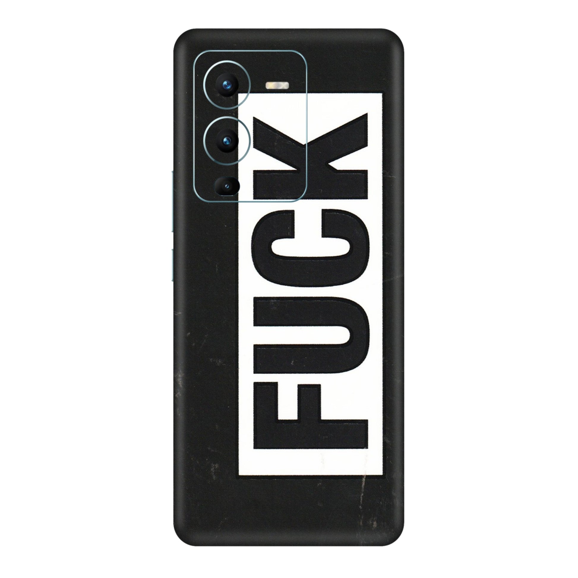 VIVO Z/V/X/T/U/S Series Phone Skins (All Models) - The F Word - 3D Embossed Finish (L-255) Vivo V25 Pro