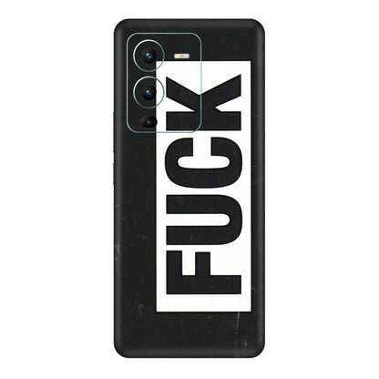 VIVO Z/V/X/T/U/S Series Phone Skins (All Models) - The F Word - 3D Embossed Finish (L-255) Vivo V25 Pro