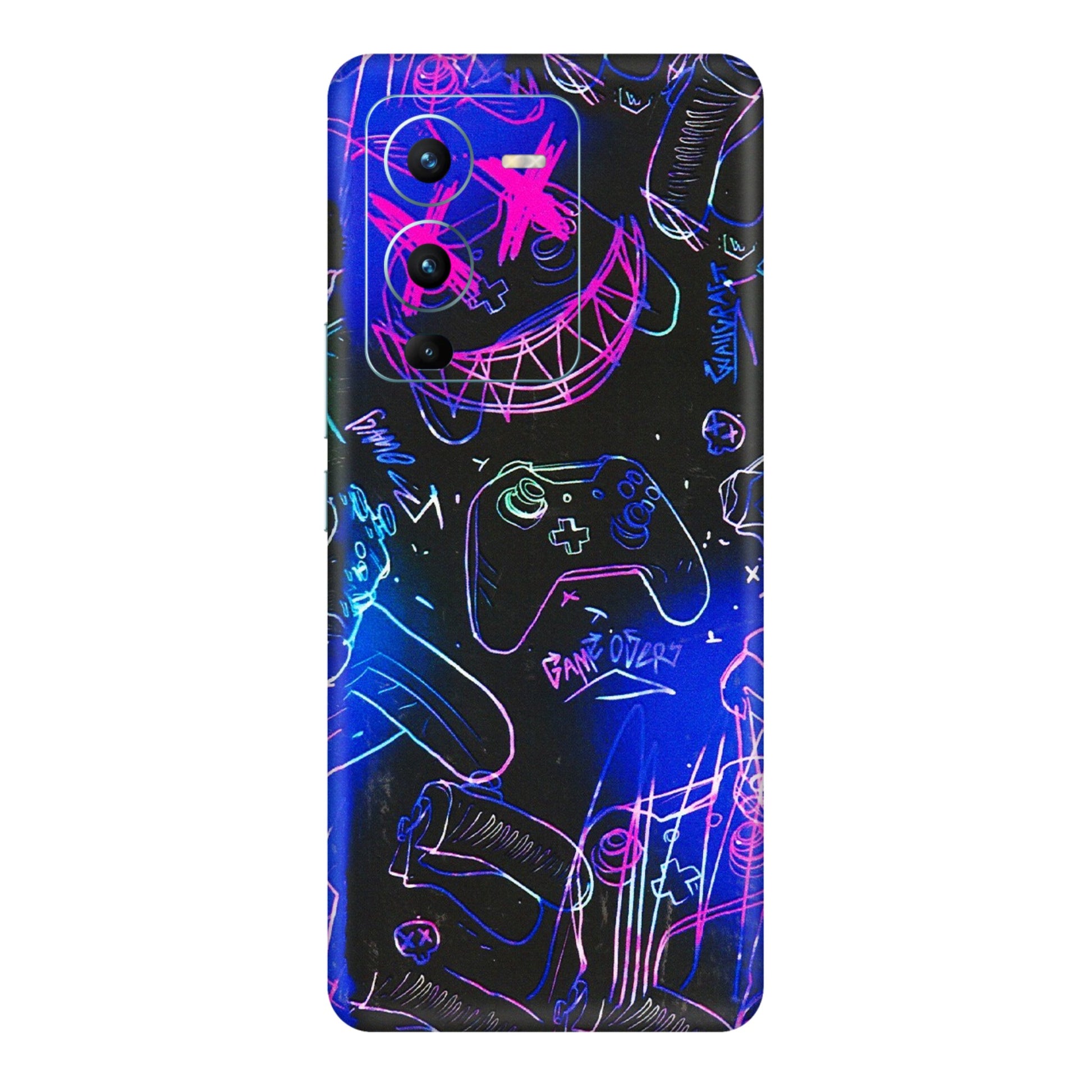 VIVO Z/V/X/T/U/S Series Phone Skins (All Models) - Gamers Paradise - 3D Embossed Finish (L-258) Vivo V25 Pro