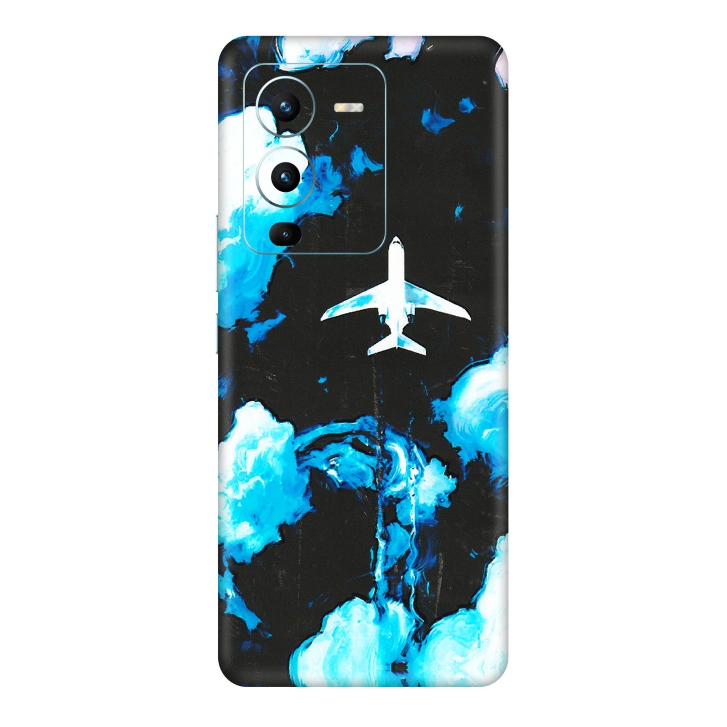 VIVO Z/V/X/T/U/S Series Phone Skins (All Models) - Travel In Airline - 3D Embossed Finish (L-264) Vivo V25 Pro