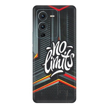 VIVO Z/V/X/T/U/S Series Phone Skins (All Models) - No Limits - 3D Embossed Finish (L-286) Vivo V25 Pro