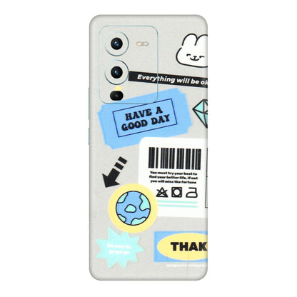 VIVO Z/V/X/T/U/S Series Phone Skins (All Models) - Will Be Okay Design - 3D Embossed Finish (L-316) Vivo V25 Pro