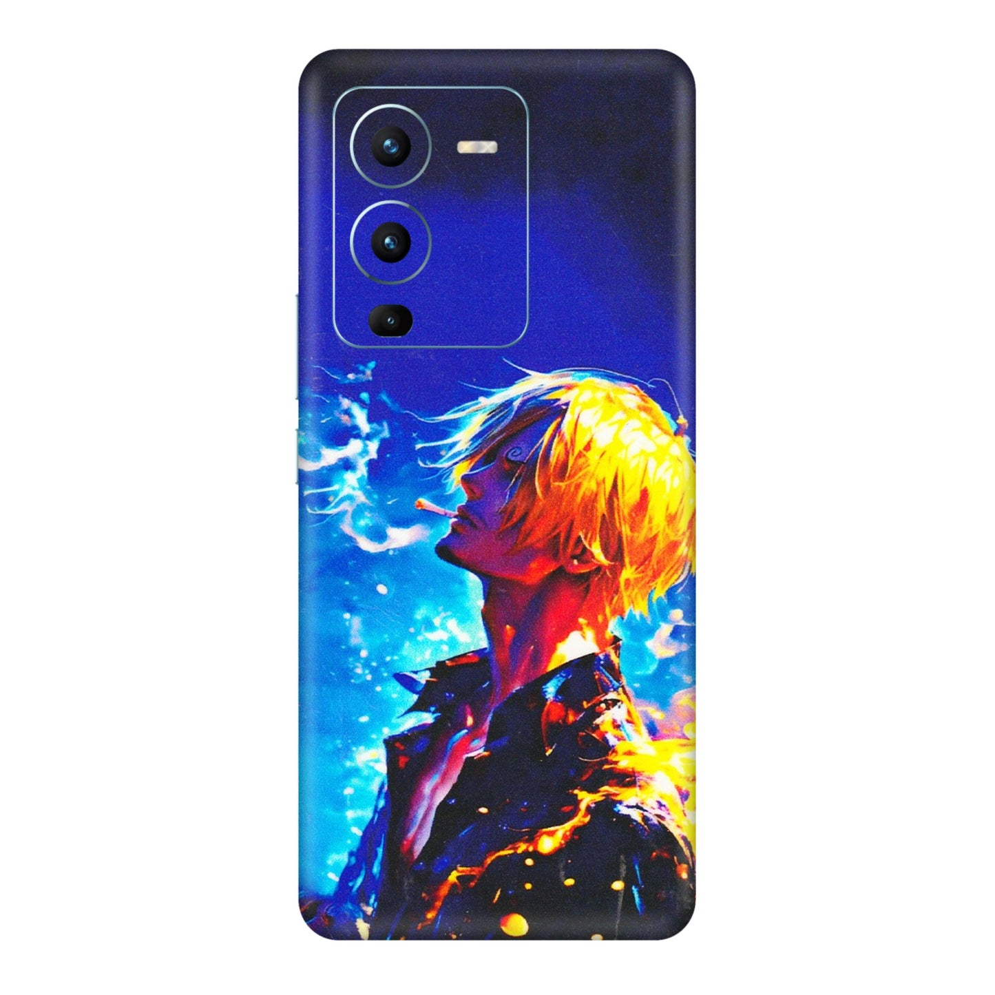 VIVO Z/V/X/T/U/S Series Phone Skins (All Models) - Sanji Vinsmoke One Piece - 3D Embossed Finish (L-319) Vivo V25 Pro