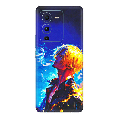 VIVO Z/V/X/T/U/S Series Phone Skins (All Models) - Sanji Vinsmoke One Piece - 3D Embossed Finish (L-319) Vivo V25 Pro