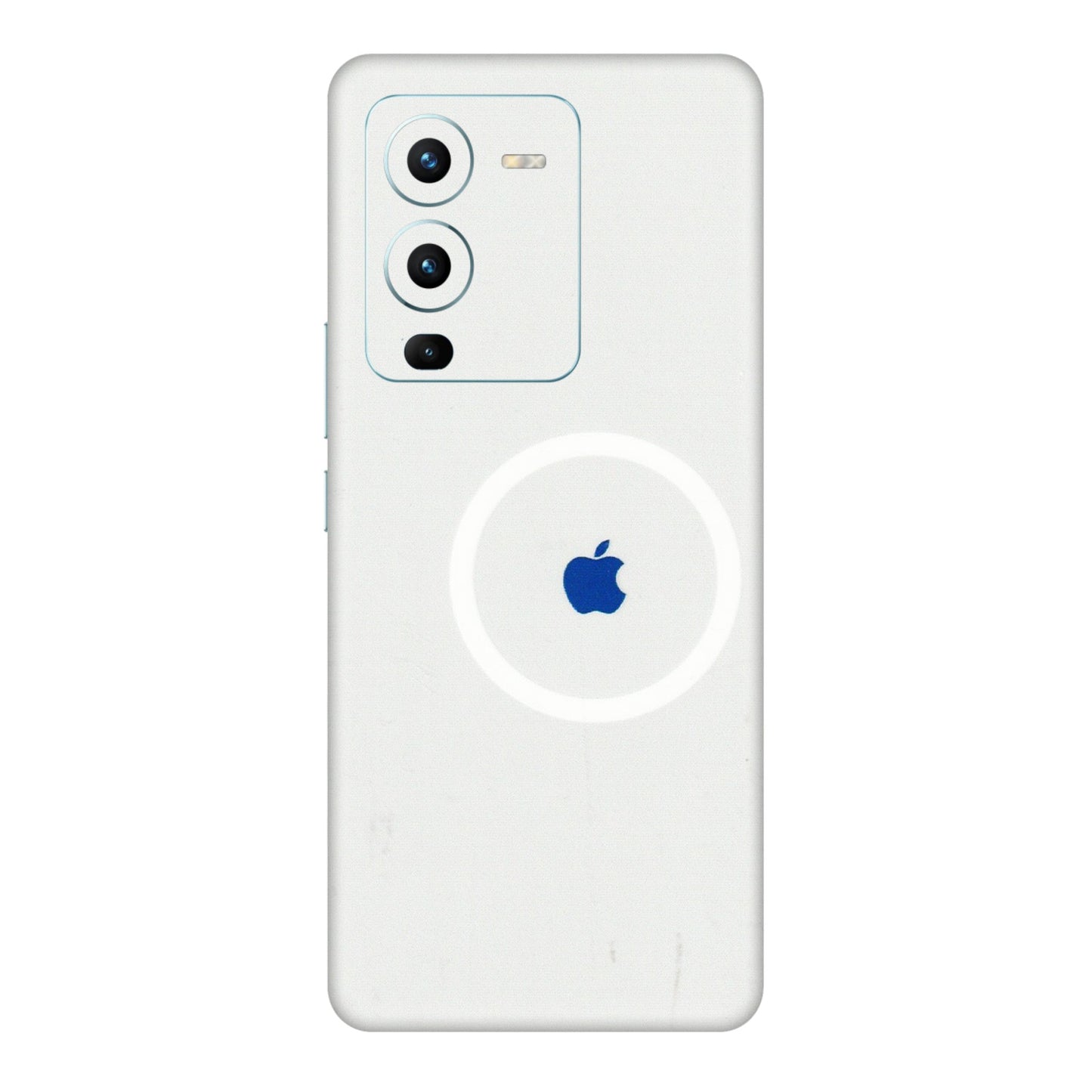 VIVO Z/V/X/T/U/S Series Phone Skins (All Models) - iPhone Magsafe Logo - 3D Embossed Finish (L-320) Vivo V25 Pro