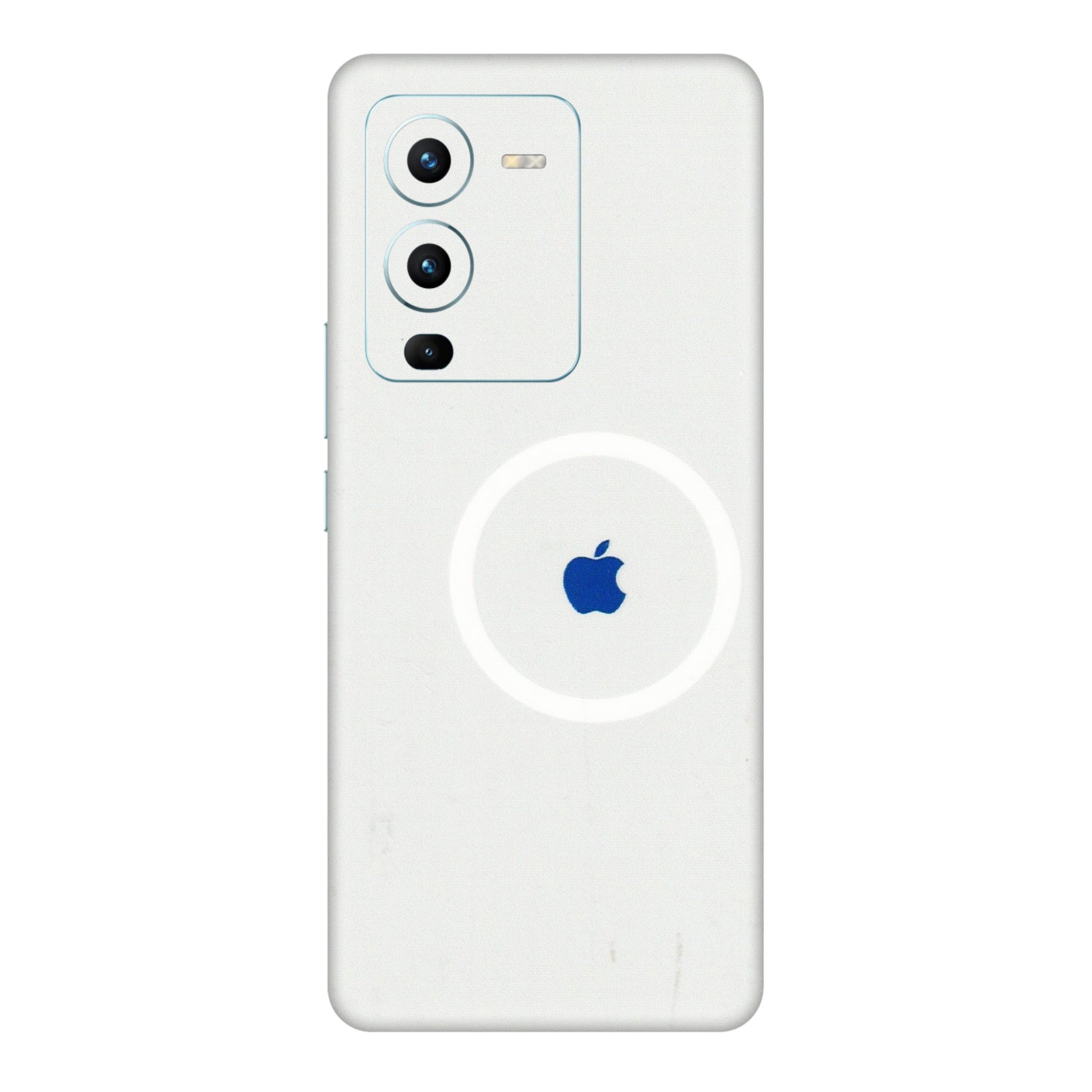 VIVO Z/V/X/T/U/S Series Phone Skins (All Models) - iPhone Magsafe Logo - 3D Embossed Finish (L-320) Vivo V25 Pro