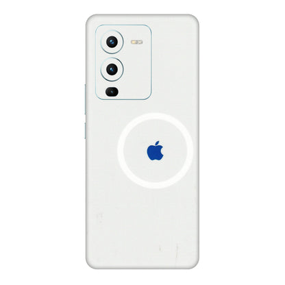 VIVO Z/V/X/T/U/S Series Phone Skins (All Models) - iPhone Magsafe Logo - 3D Embossed Finish (L-320) Vivo V25 Pro