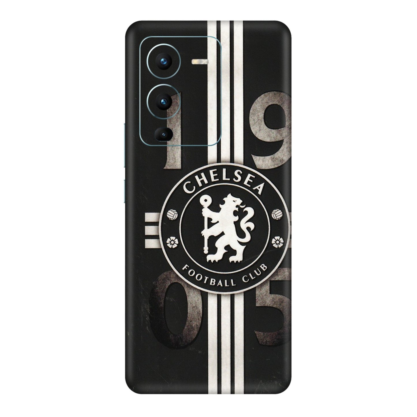 VIVO Z/V/X/T/U/S Series Phone Skins (All Models) - Chelsea Fan Club - 3D Embossed Finish (L-36) Vivo V25 Pro