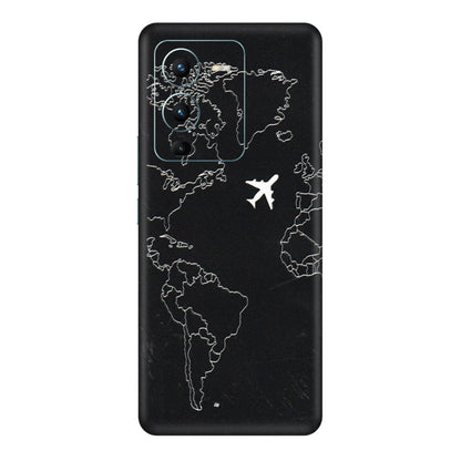VIVO Z/V/X/T/U/S Series Phone Skins (All Models) - Never Ending Travel - 3D Embossed Finish (L-79) Vivo V25 Pro