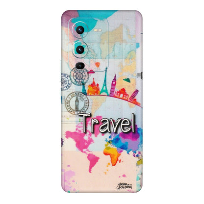 VIVO Z/V/X/T/U/S Series Phone Skins (All Models) - Travel The Wonders - Matte Finish (M-108) Vivo V25 Pro