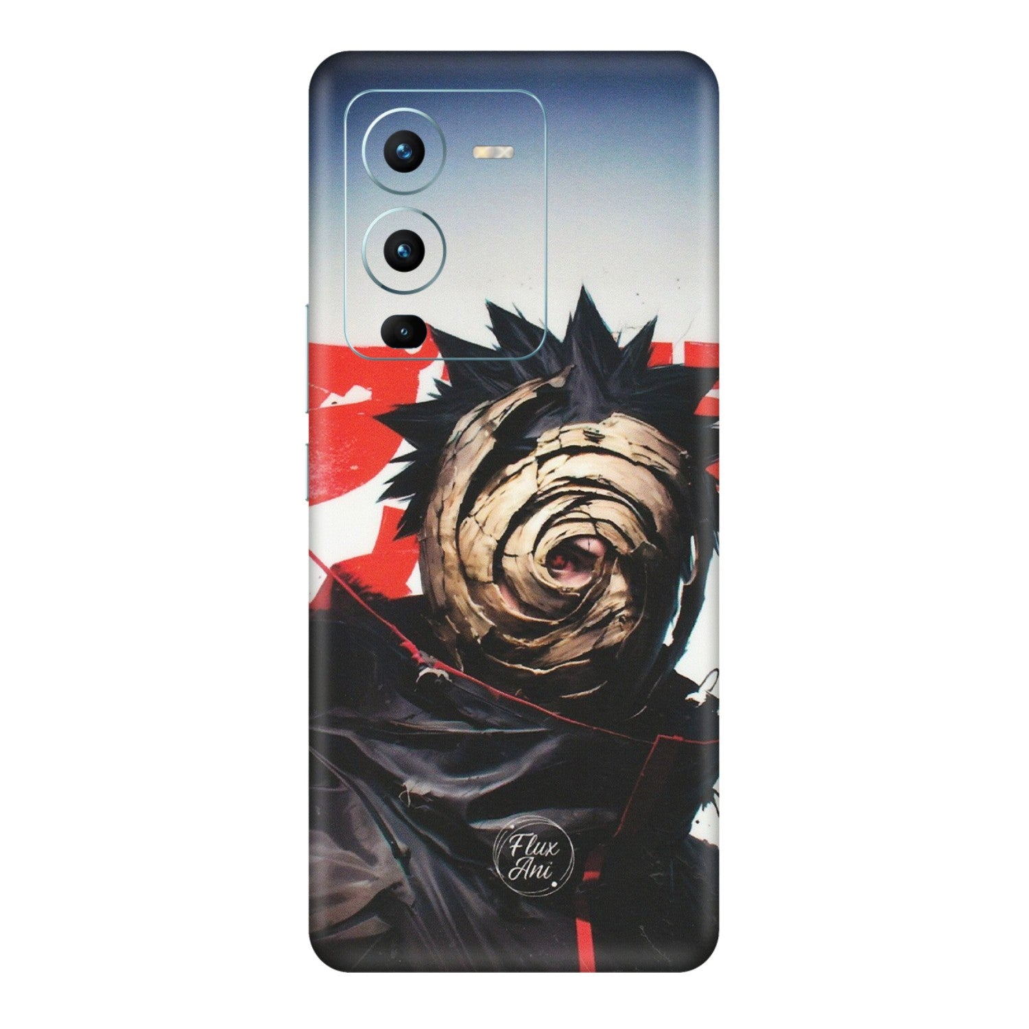 VIVO Z/V/X/T/U/S Series Phone Skins (All Models) - Obito Uchiha Cool Anime - Matte Finish (M-134) Vivo V25 Pro