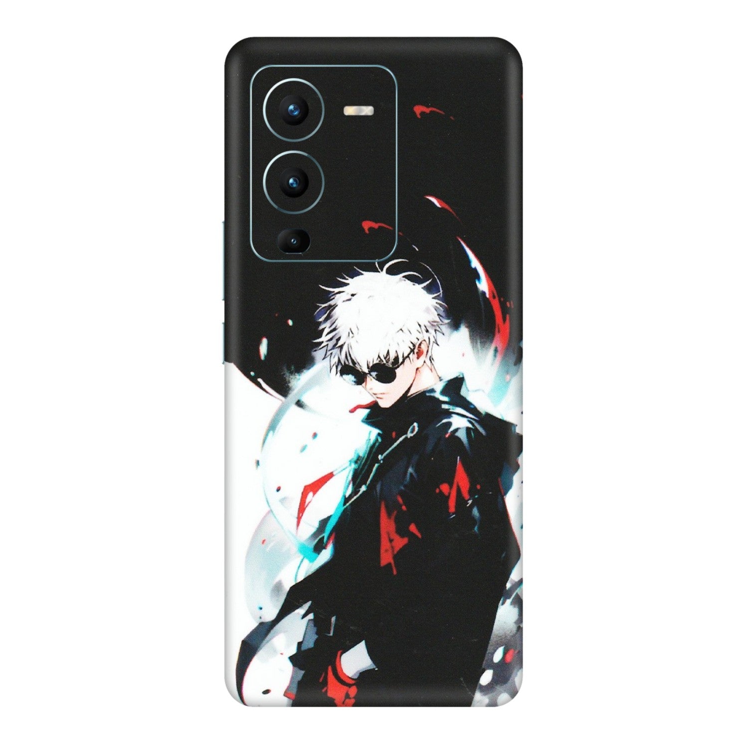VIVO Z/V/X/T/U/S Series Phone Skins (All Models) - Gojo Powerful Charater Kaisen Anime - Matte Finish (M-144) Vivo V25 Pro