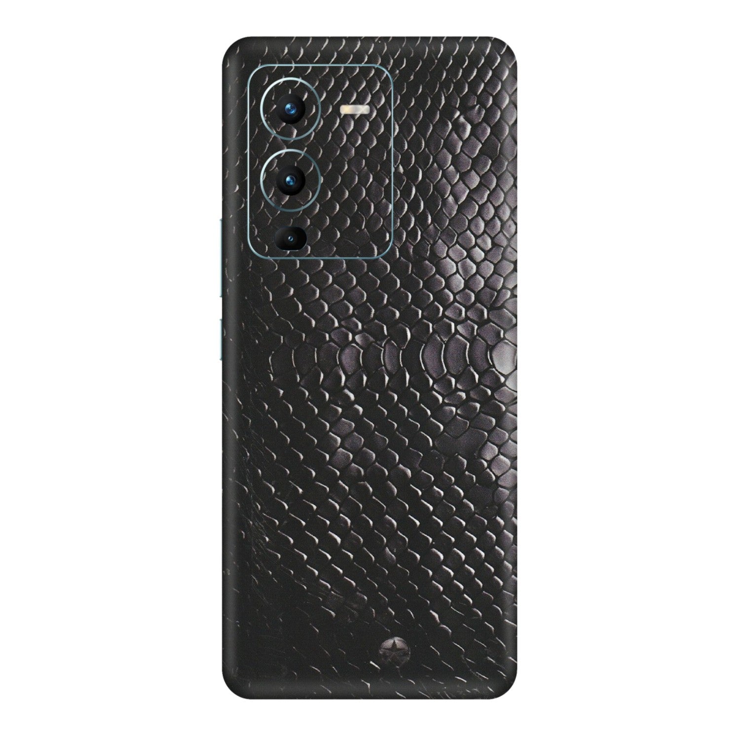 VIVO Z/V/X/T/U/S Series Phone Skins (All Models) - Black Snack Leather - Matte Finish (M-147) Vivo V25 Pro