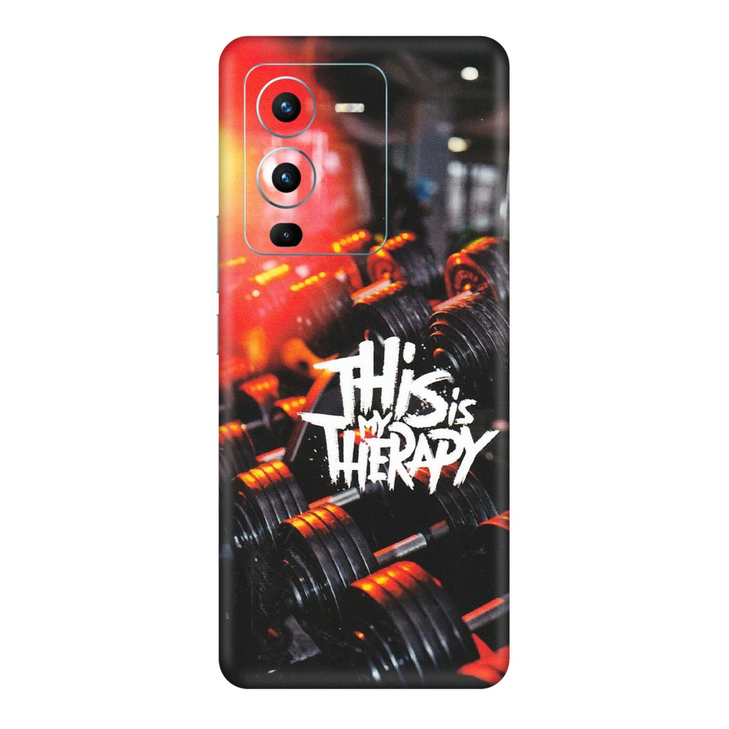 VIVO Z/V/X/T/U/S Series Phone Skins (All Models) - GYM Lover Therapy - Matte Finish (M-160) Vivo V25 Pro