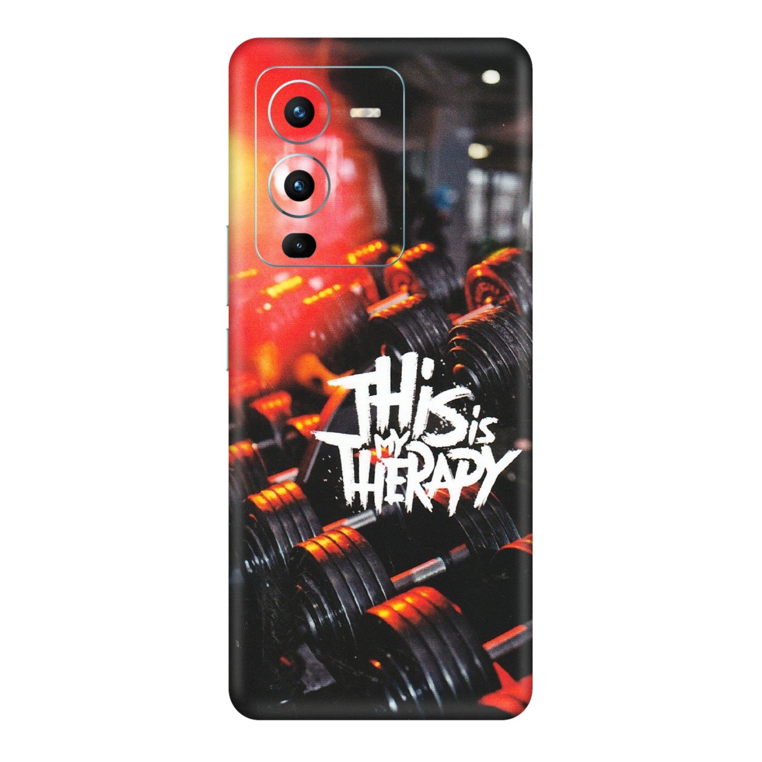 VIVO Z/V/X/T/U/S Series Phone Skins (All Models) - GYM Lover Therapy - Matte Finish (M-160) Vivo V25 Pro