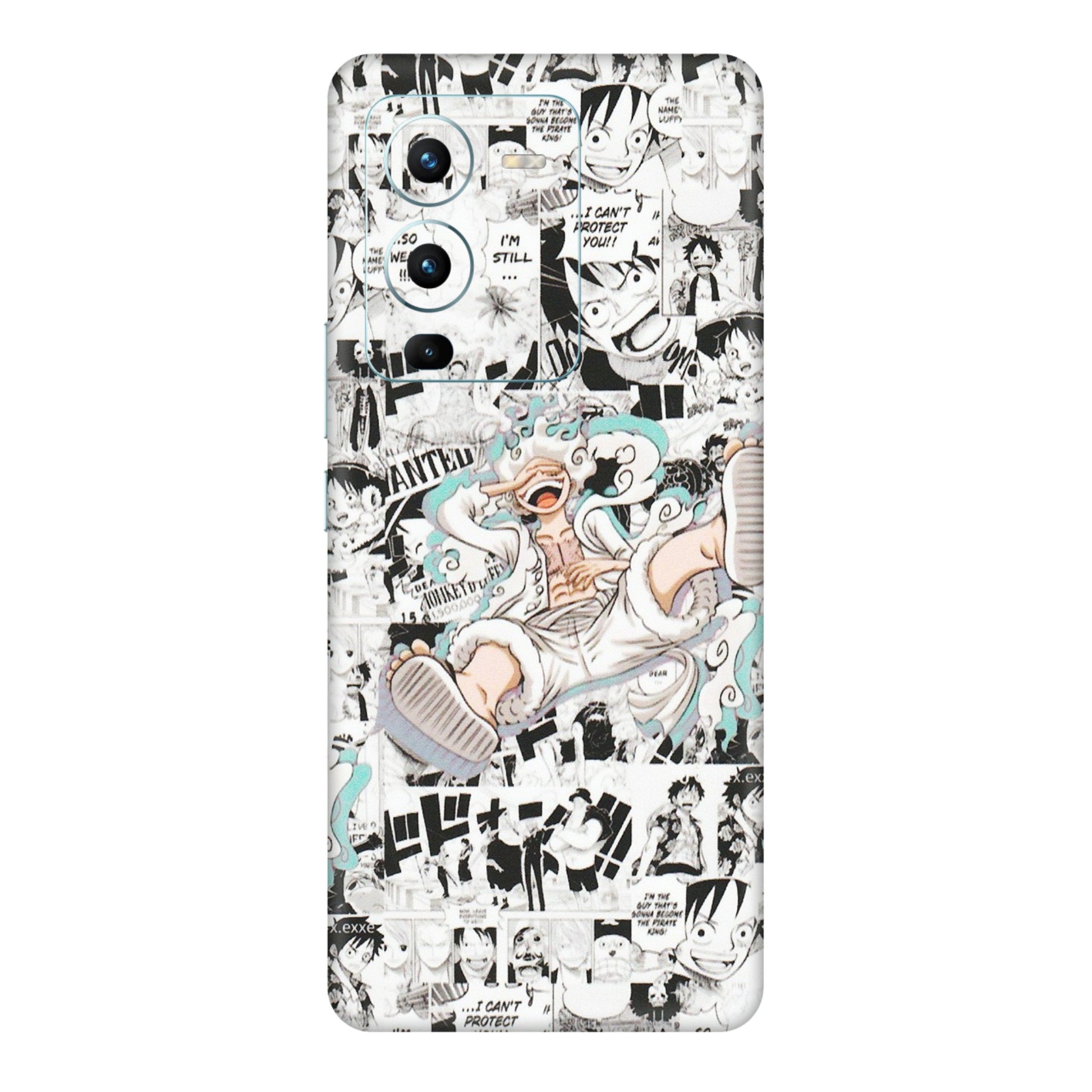 VIVO Z/V/X/T/U/S Series Phone Skins (All Models) - One Piece Comic - Matte Finish (M-168) Vivo V25 Pro