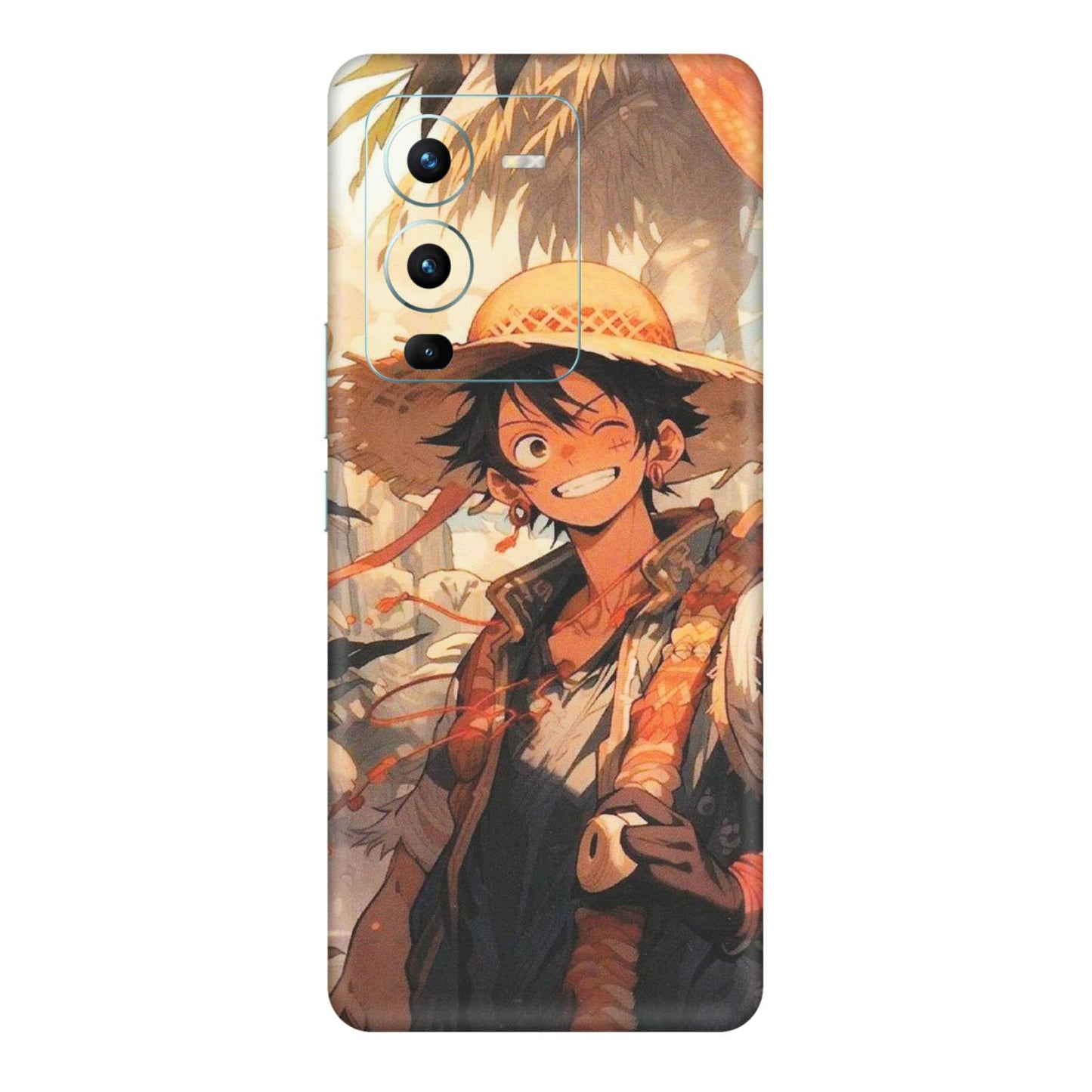VIVO Z/V/X/T/U/S Series Phone Skins (All Models) - Anime Character Smile - Matte Finish (M-33) Vivo V25 Pro