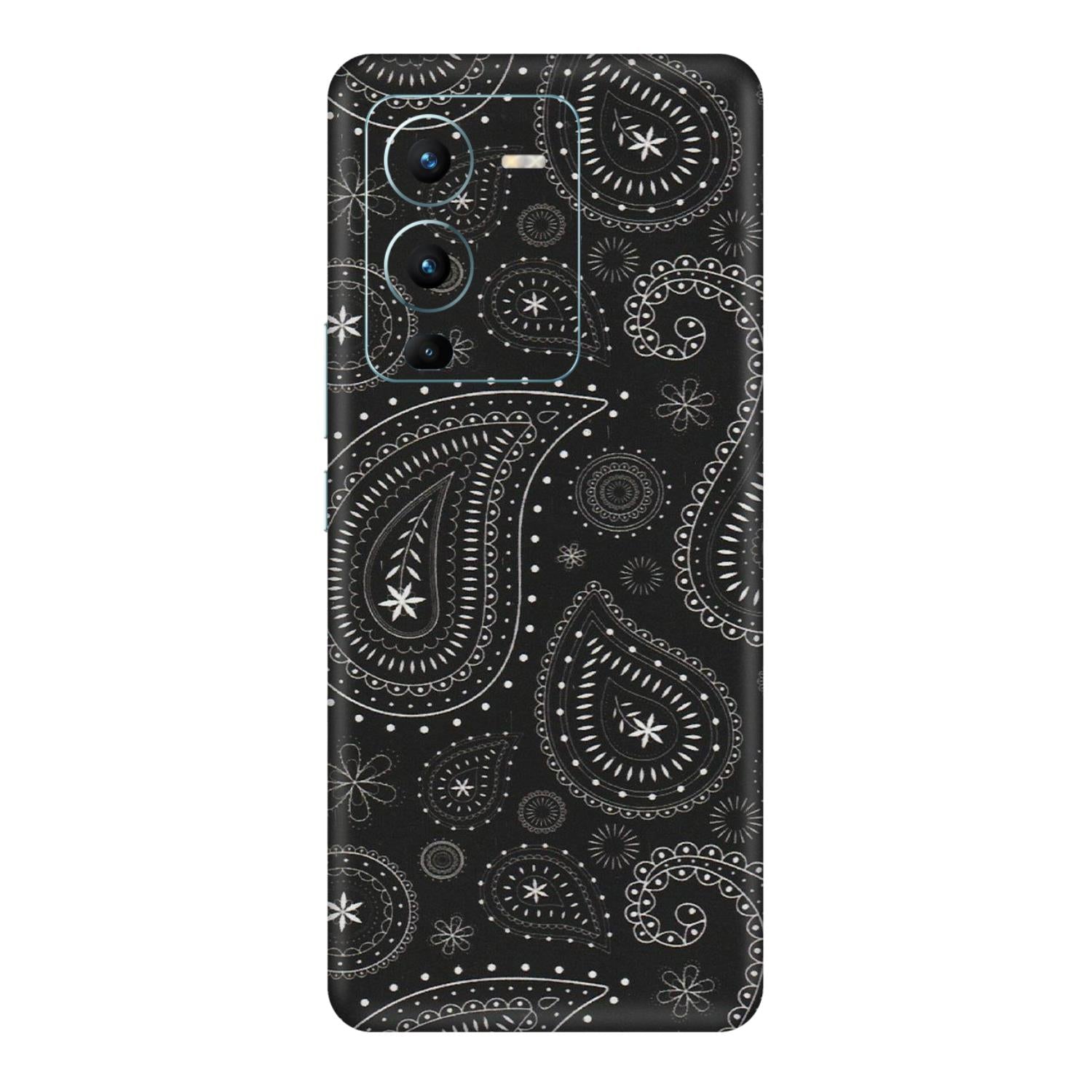 VIVO Z/V/X/T/U/S Series Phone Skins (All Models) - Black Sober Kerry - Matte Finish (M-37) Vivo V25 Pro