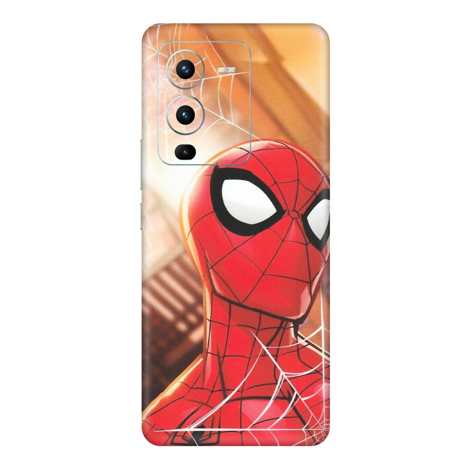 VIVO Z/V/X/T/U/S Series Phone Skins (All Models) - Spiderman Face New - Matte Finish (M-41) Vivo V25 Pro