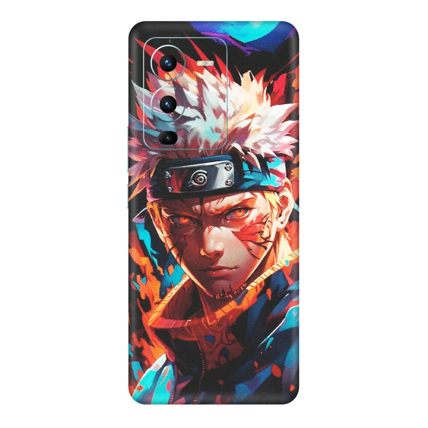 VIVO Z/V/X/T/U/S Series Phone Skins (All Models) - Anime Ferocious Character - Matte Finish (M-44) Vivo V25 Pro