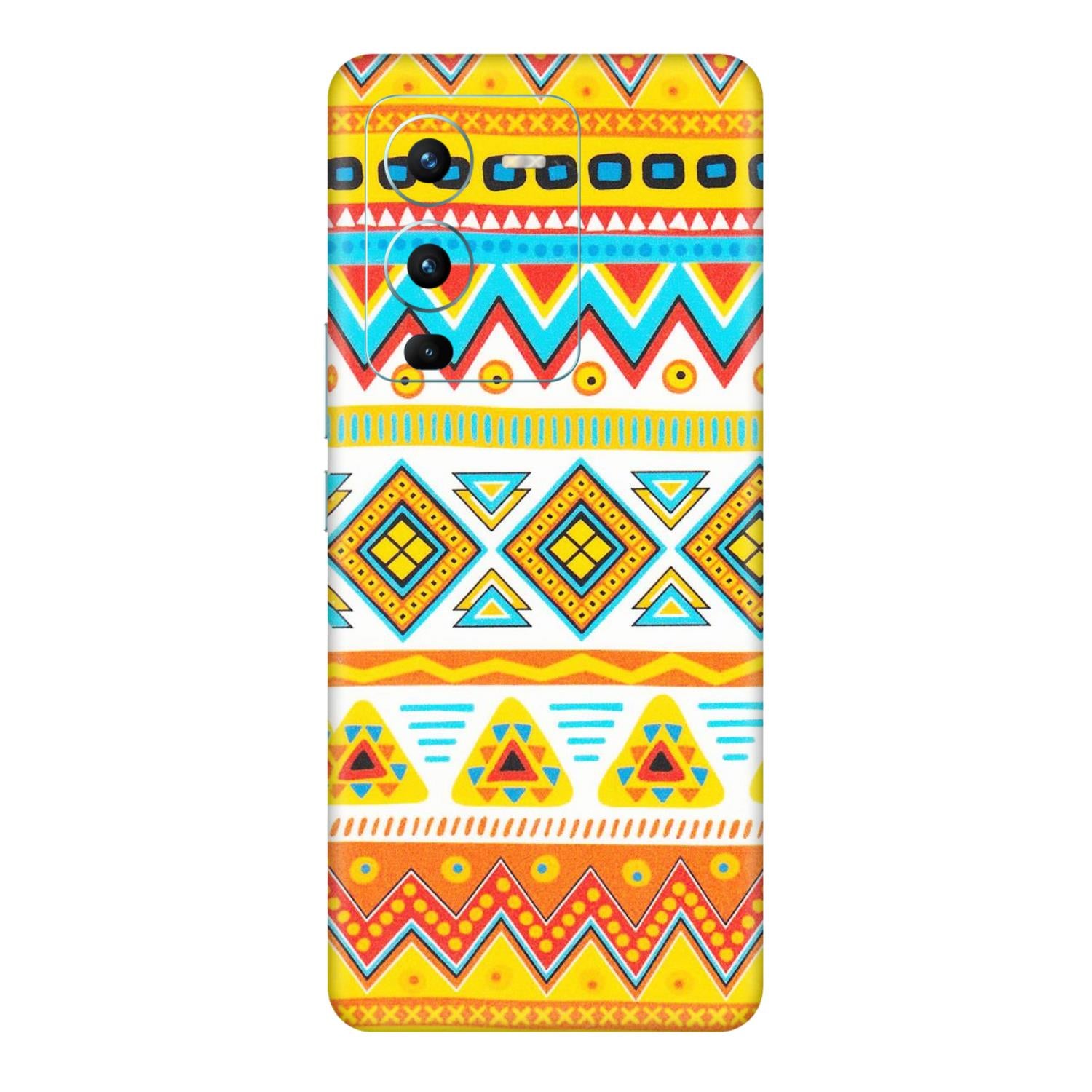 VIVO Z/V/X/T/U/S Series Phone Skins (All Models) - Mexican Abstract - Matte Finish (M-71) Vivo V25 Pro