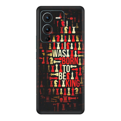 VIVO Z/V/X/T/U/S Series Phone Skins (All Models) - Born To Be King - Matte Finish (M-73) Vivo V25 Pro
