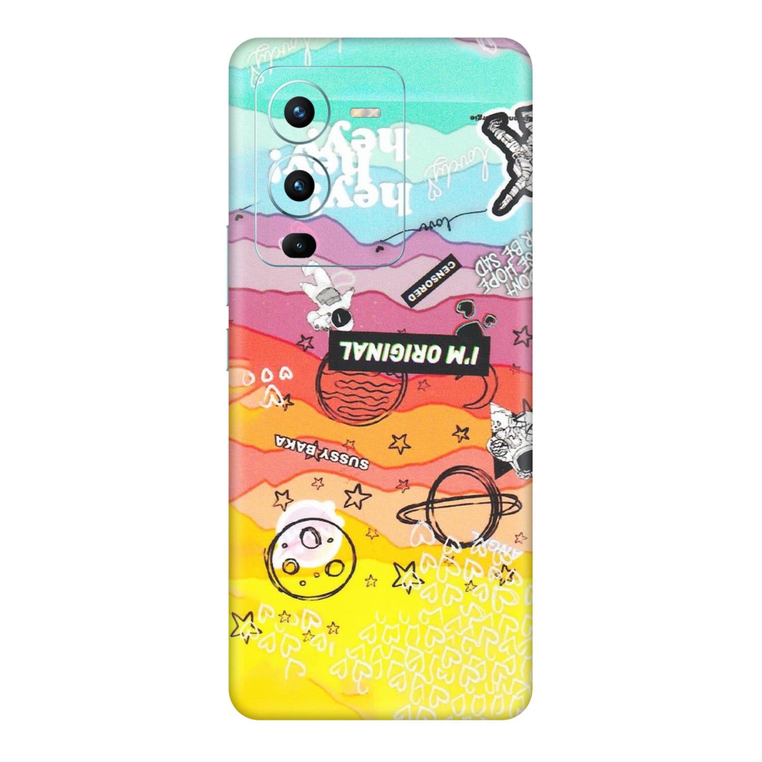 VIVO Z/V/X/T/U/S Series Phone Skins (All Models) - The Original Astronaut - Matte Finish (M-79) Vivo V25 Pro