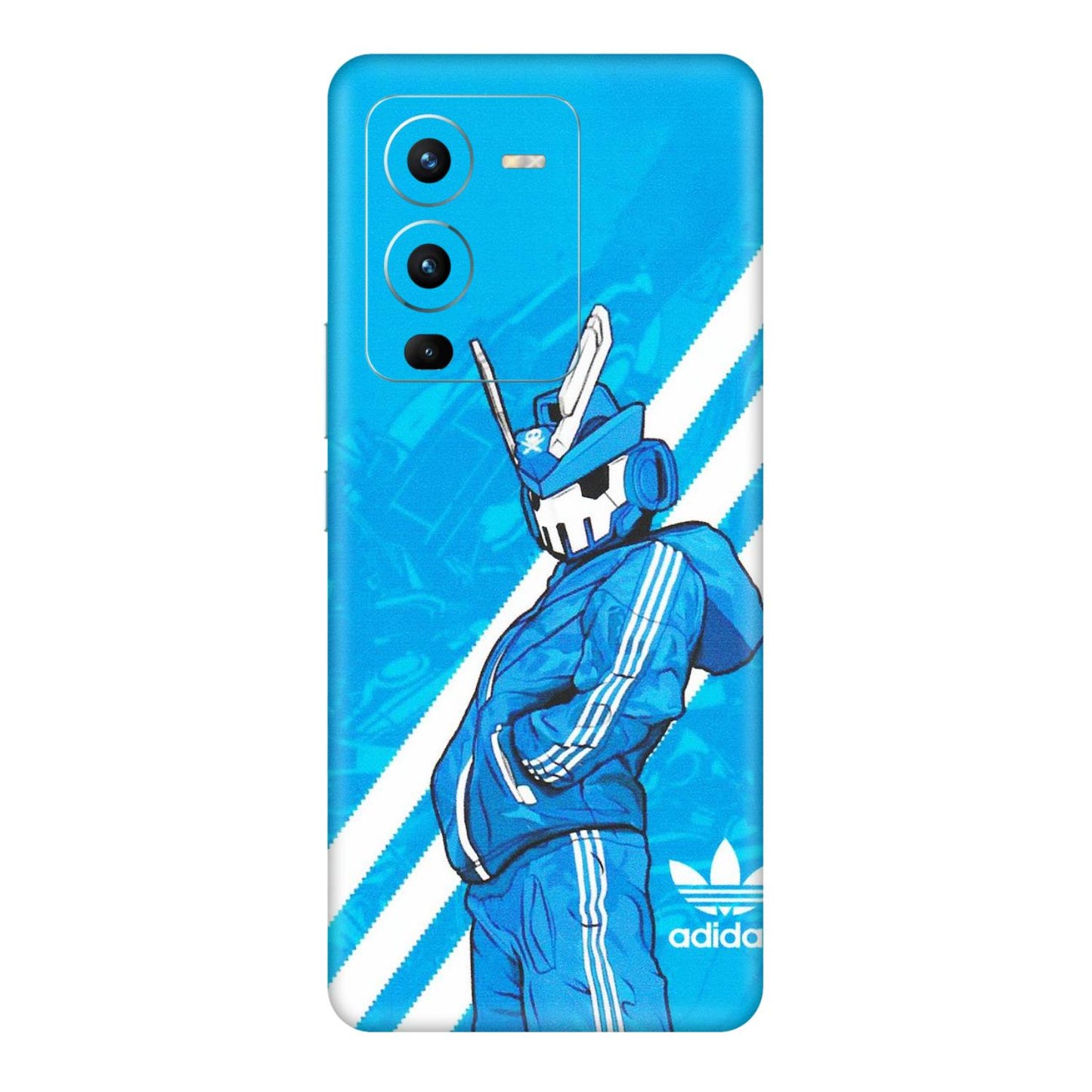 VIVO Z/V/X/T/U/S Series Phone Skins (All Models) - Battle of Adidas - Matte Finish (M-98) Vivo V25 Pro