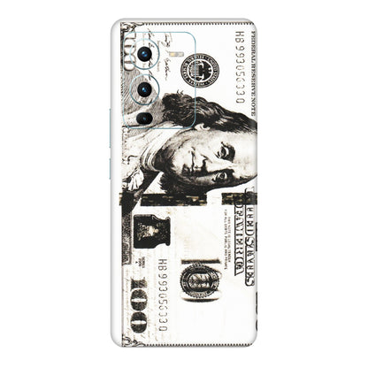 VIVO Z/V/X/T/U/S Series Phone Skins (All Models) - 100 Dollar Currency - Transparent Finish (T-01) Vivo V25 Pro
