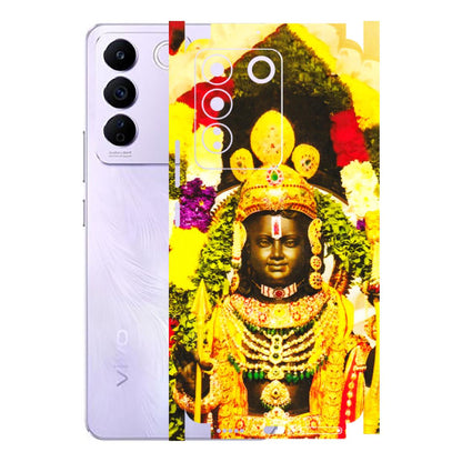 VIVO Z/V/X/T/U/S Series Phone Skins (All Models) - Ram Lalla Ayodhya - 3D Embossed Finish (L-103) Vivo V27E