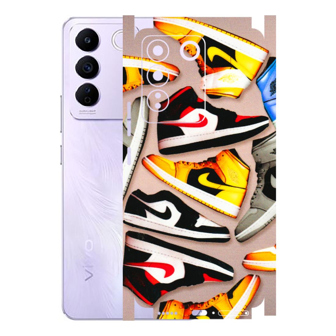 VIVO Z/V/X/T/U/S Series Phone Skins (All Models) - Sneaker Lover - 3D Embossed Finish (L-135) Vivo V27E