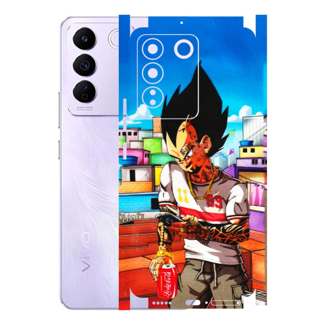 VIVO Z/V/X/T/U/S Series Phone Skins (All Models) - Vegeta - 3D Embossed Finish (L-136) Vivo V27E