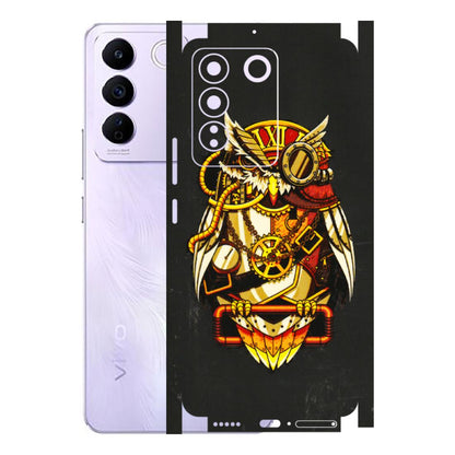 VIVO Z/V/X/T/U/S Series Phone Skins (All Models) - Classy Smart Owl - 3D Embossed Finish (L-144) Vivo V27E